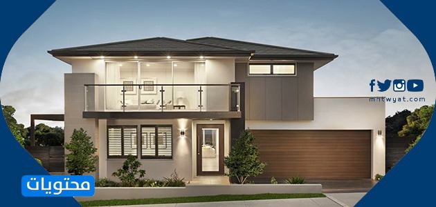 تصاميم فلل فاخرة من طابق واحد