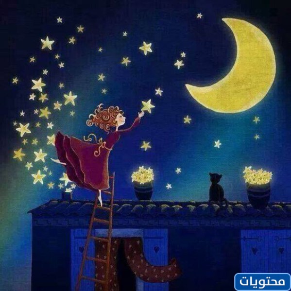 صور هلال رمضان للأطفال