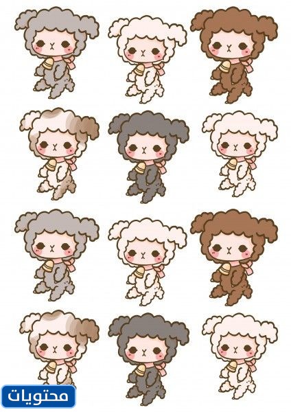 ثيمات عيد الأضحى جاهزة للطباعة