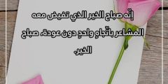 رسائل صباحية جميلة قصيرة وطويلة للاصحاب والاحباب 2024