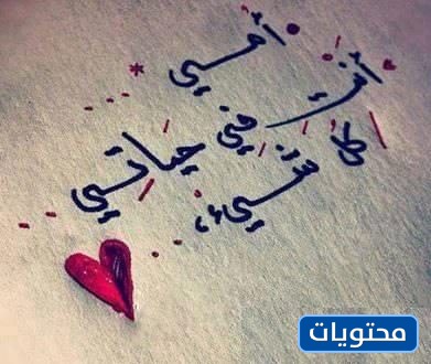 كلمات حلوة للأم مع الصور 