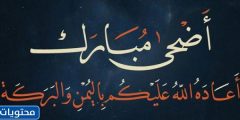 عبارات عن العيد قصيرة 2024، اجمل عبارات عيد الاضحى مختصرة