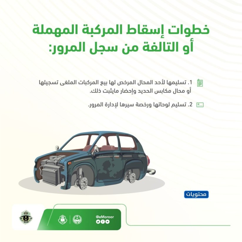 كيفية إسقاط المركبات