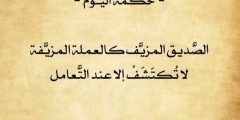 حكمة عن الصديق في يوم الصداقة العالمي 2024