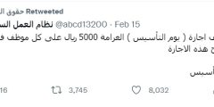 تفاصيل غرامة العمل في يوم التأسيس السعودي للمخالفين 1446